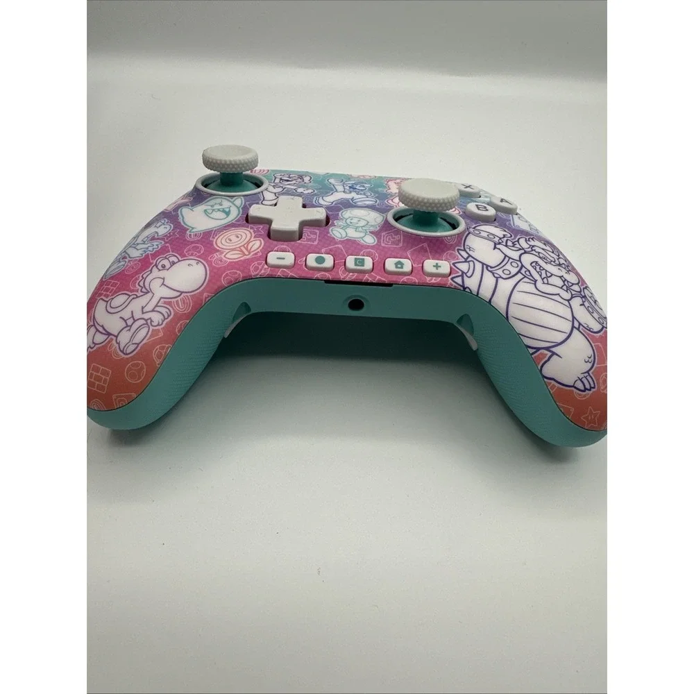 Nintendo Switch 2 PowerA Advantage Wired Controller Super Mario Mushroom Kingdom